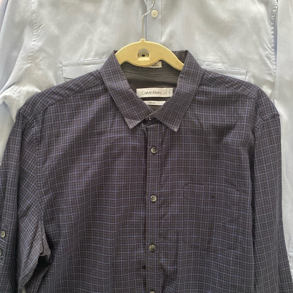 Calvin Klein BCBG Button Down Shirts Set Bundle of 3 - Picture 3 of 8